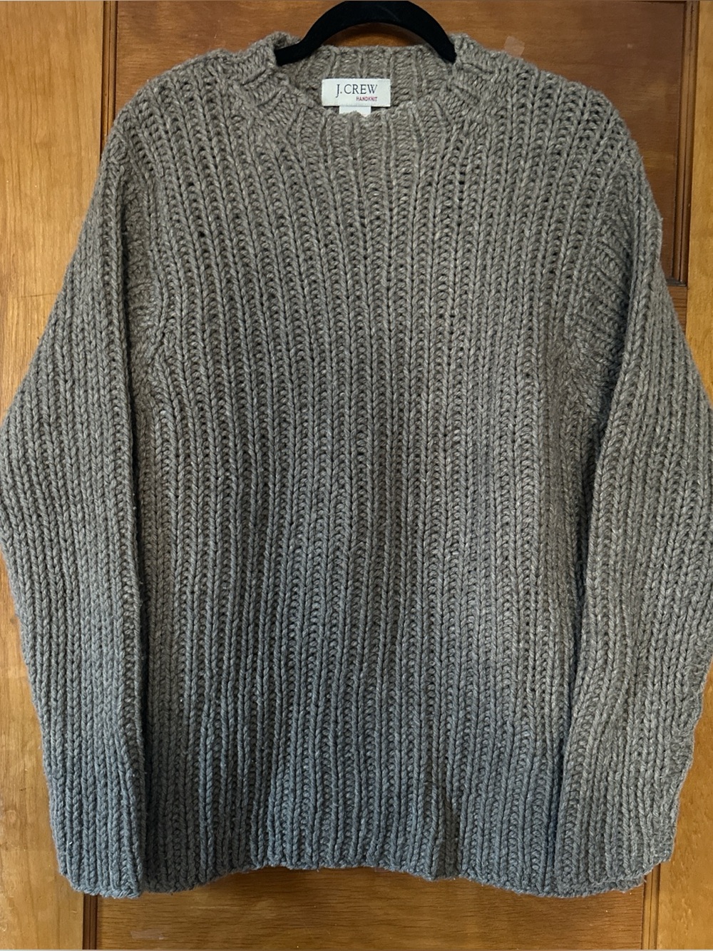 Vintage J. Crew men’s handknit sweater